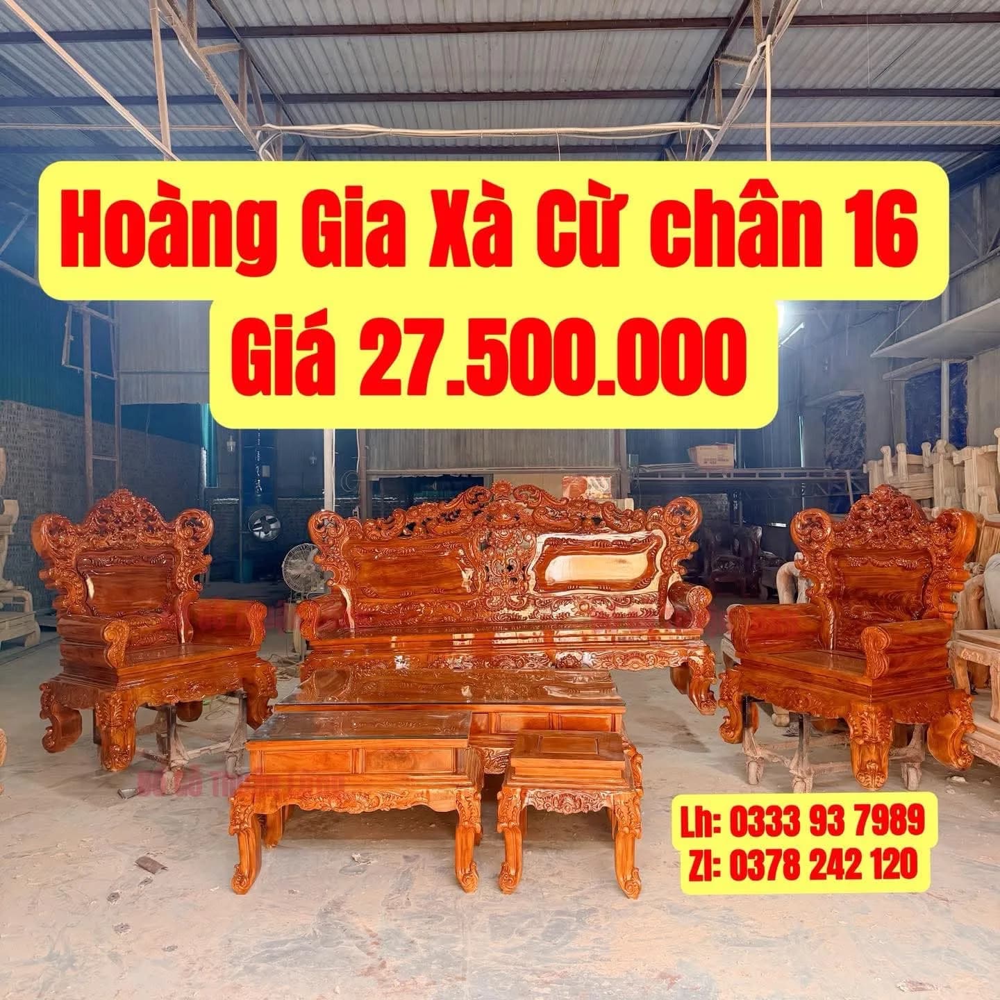 Hoàng gia Xà cừ chân 16