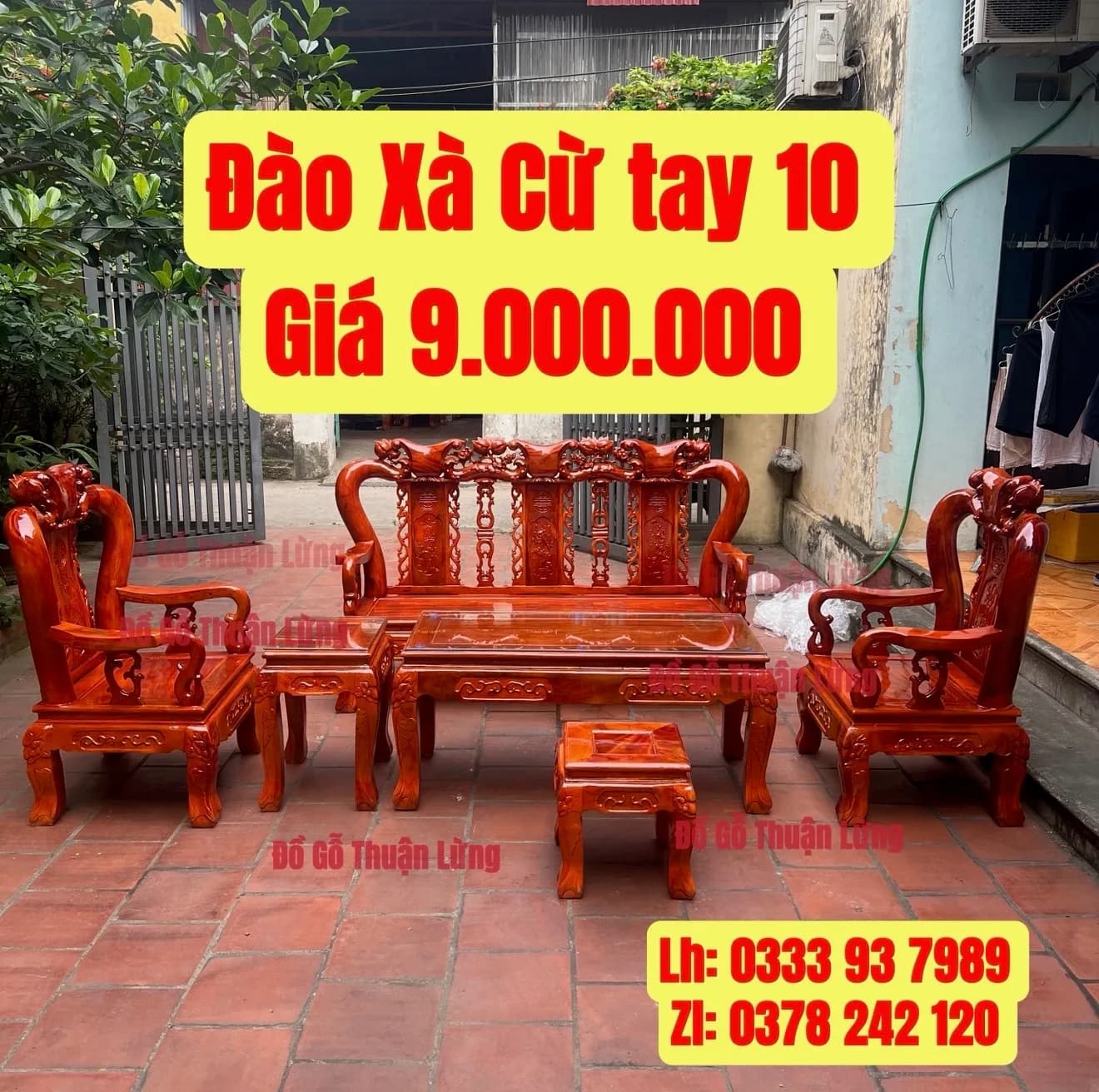Minh Quốc Đào Xà cừ tay 10
