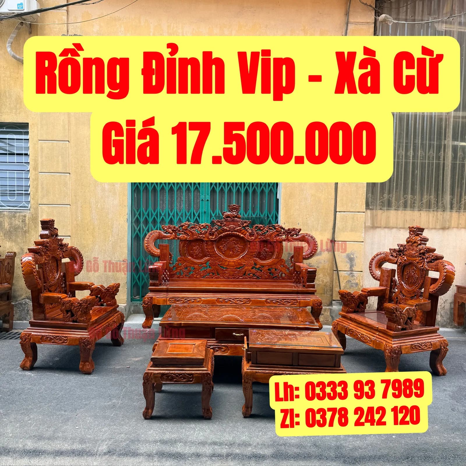 Rồng đỉnh VIP Xà cừ