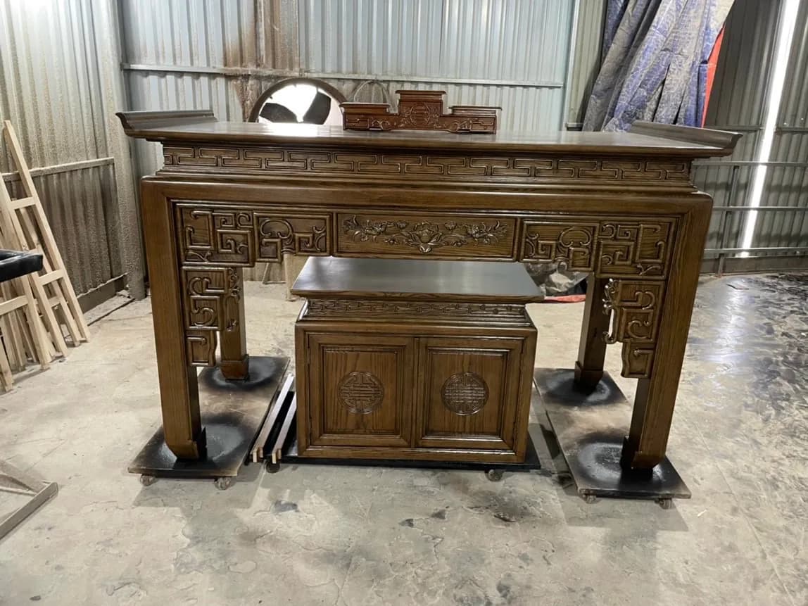 Xưởng mộc Thức Anh tại làng nghề Giao Tác